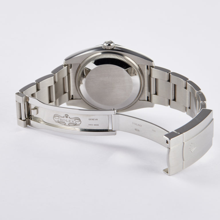 Black dial watch-Silver-31MM