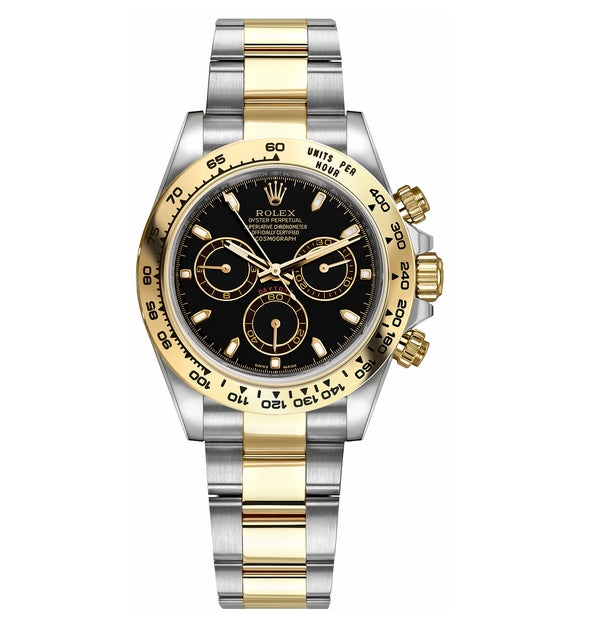 Black dial - Gold strap - 40MM
