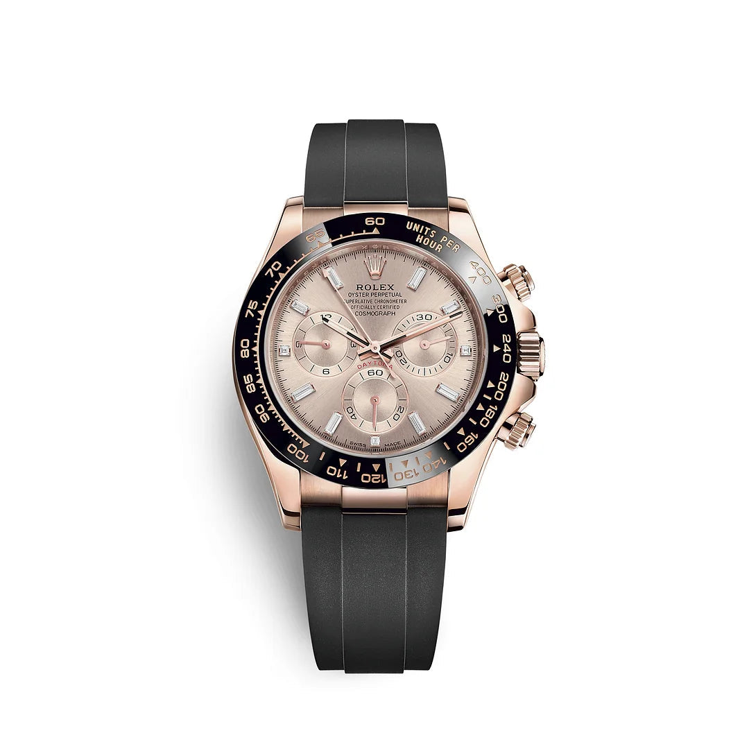 Sunburst Gold Dial - Black Strap - 40MM