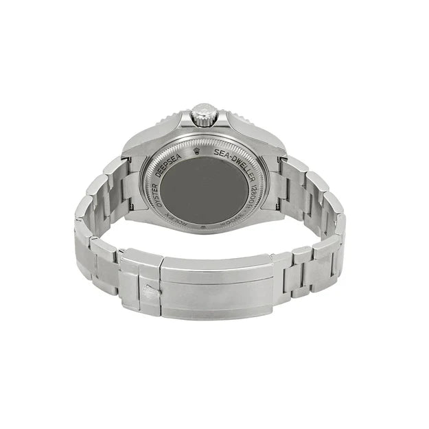 "D-BLUE" color dial watch-silver-44MM