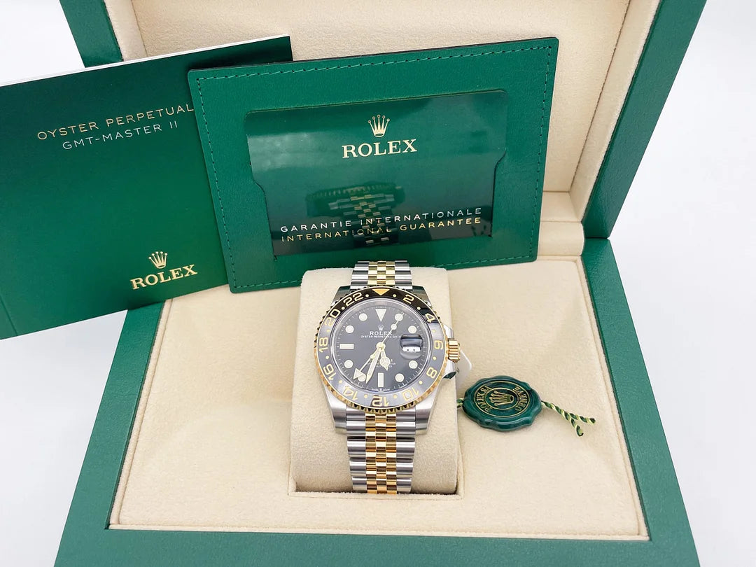 Black dial watch-gold-40MM