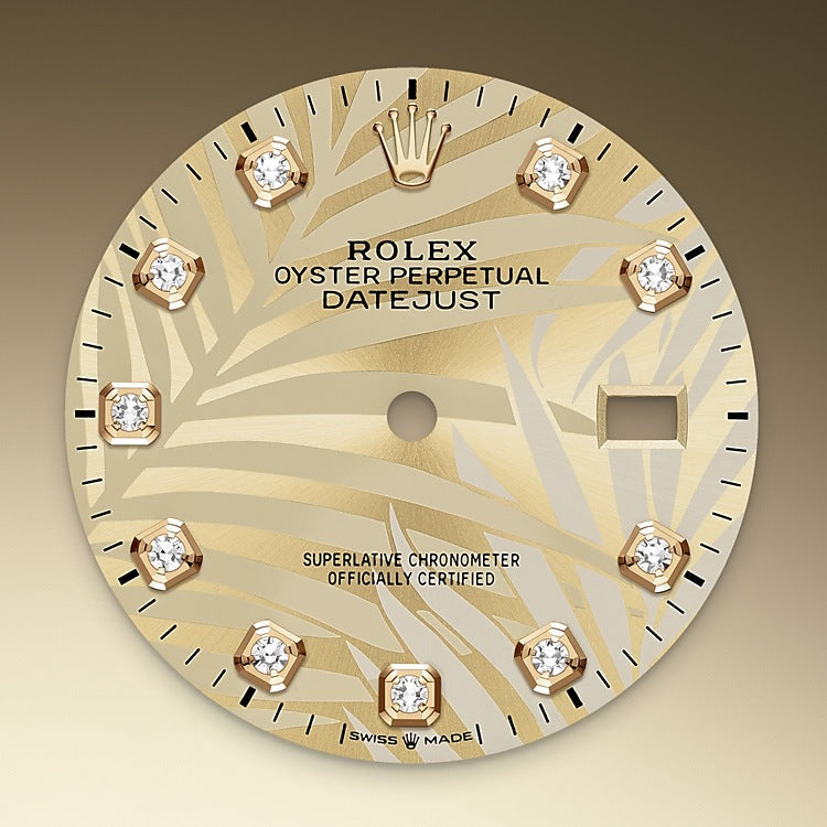 Gold dial watch - gold-36MM