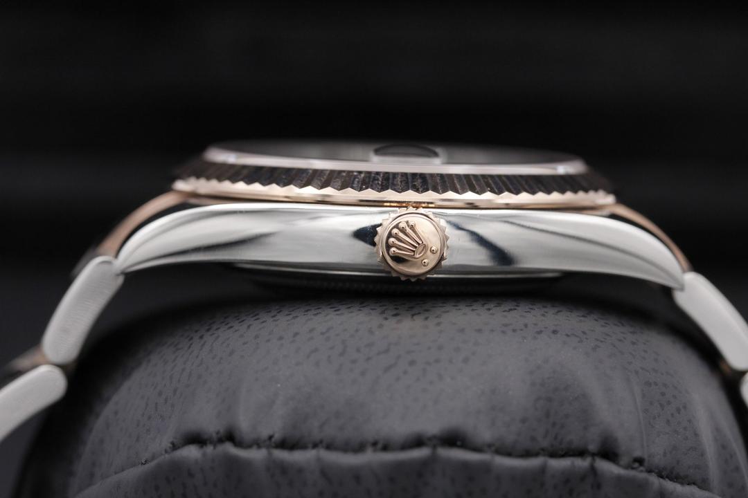 Slate Grey Dial Watch - Gold - 41MM