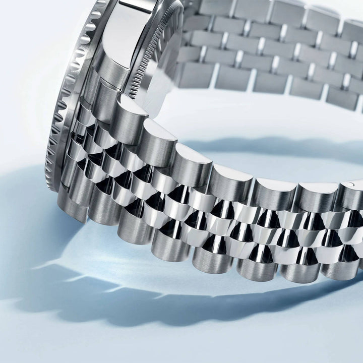 Black dial watch-Silver-40MM