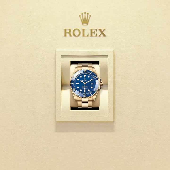 Blue dial watch-gold-44MM