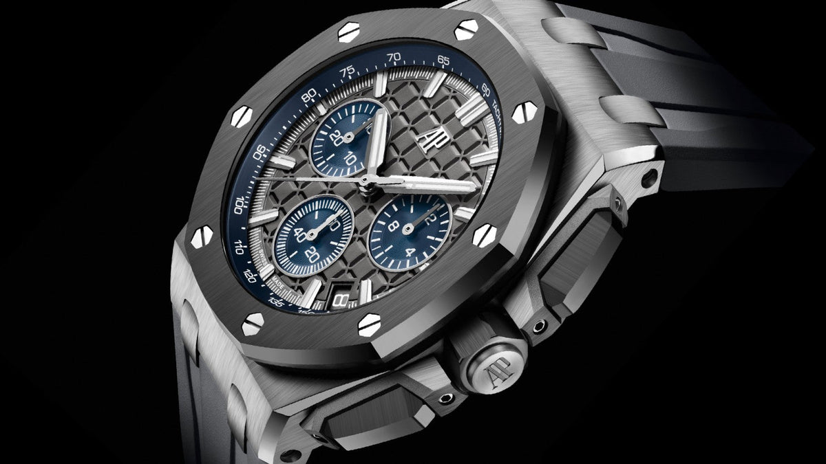 Grey strap - Titanium grey dial - Watch - 43mm