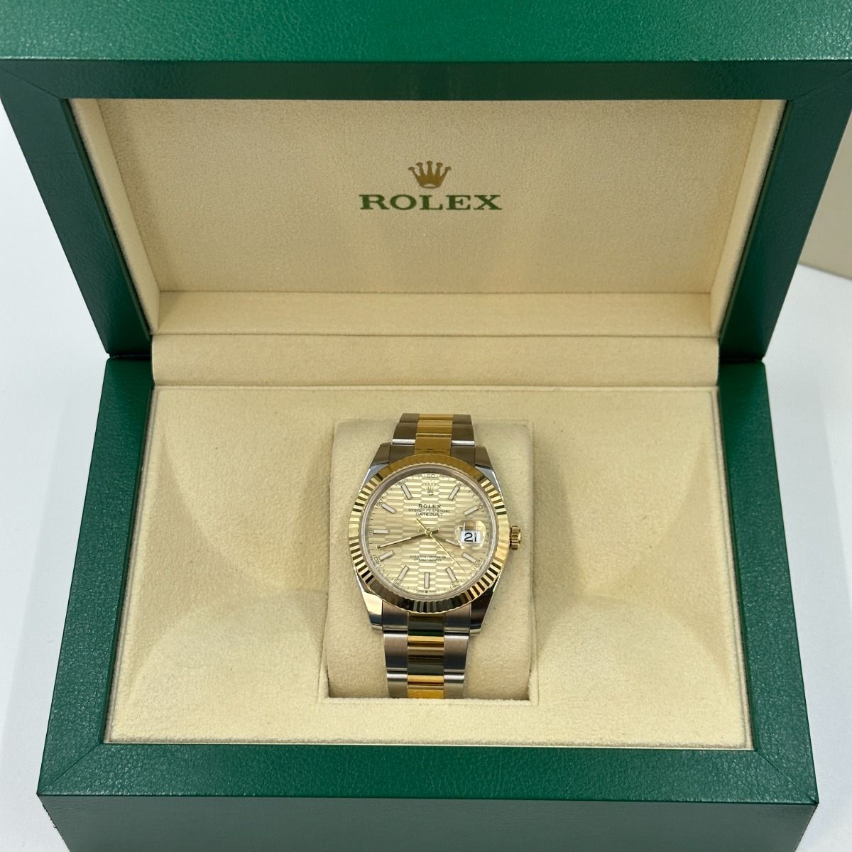 Gold dial watch - gold-41MM