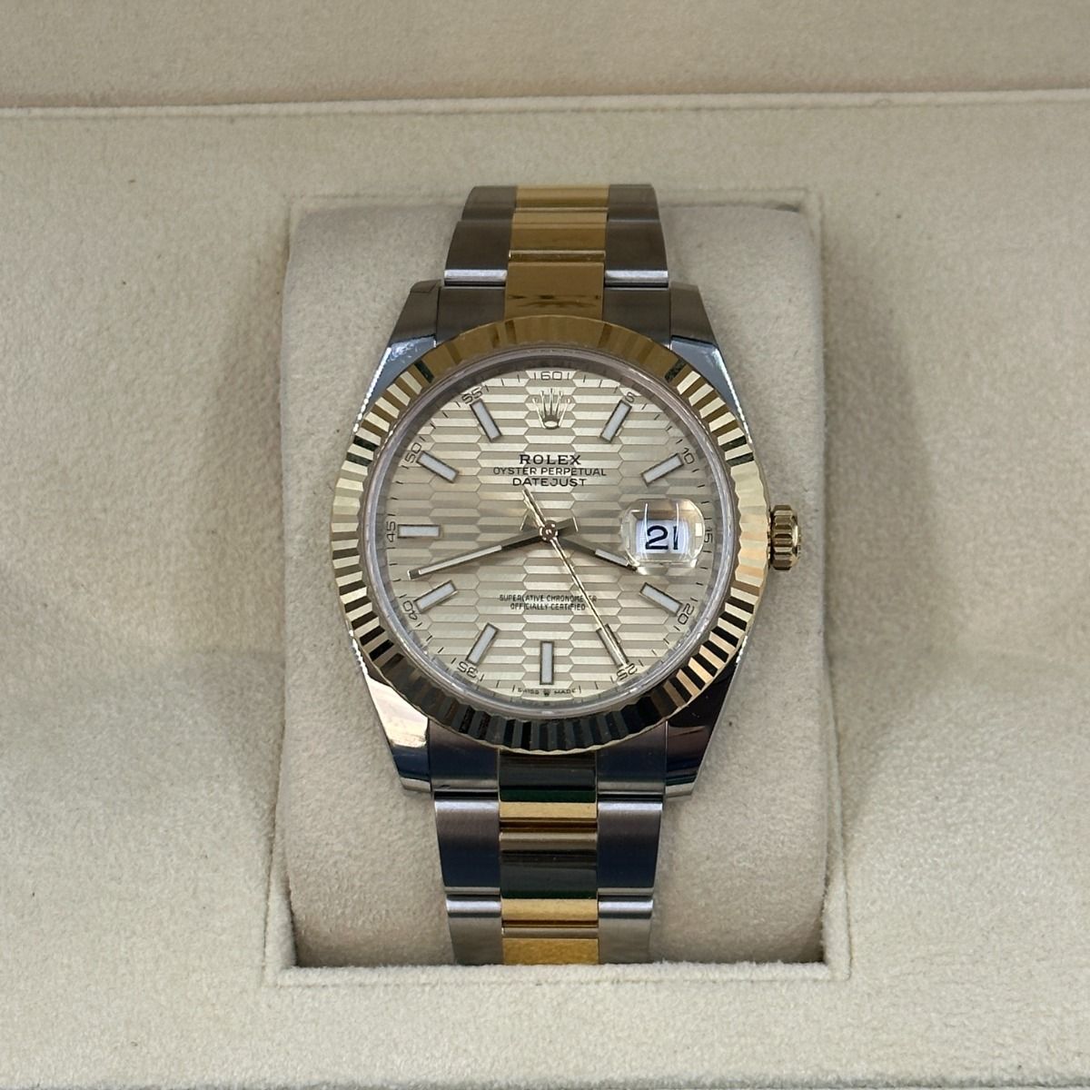 Gold dial watch - gold-41MM