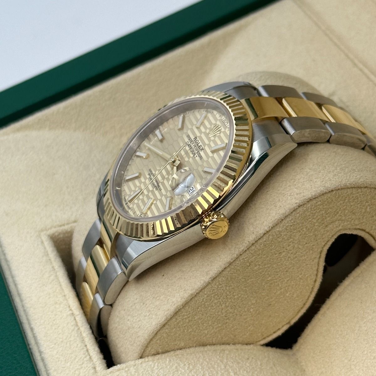 Gold dial watch - gold-41MM