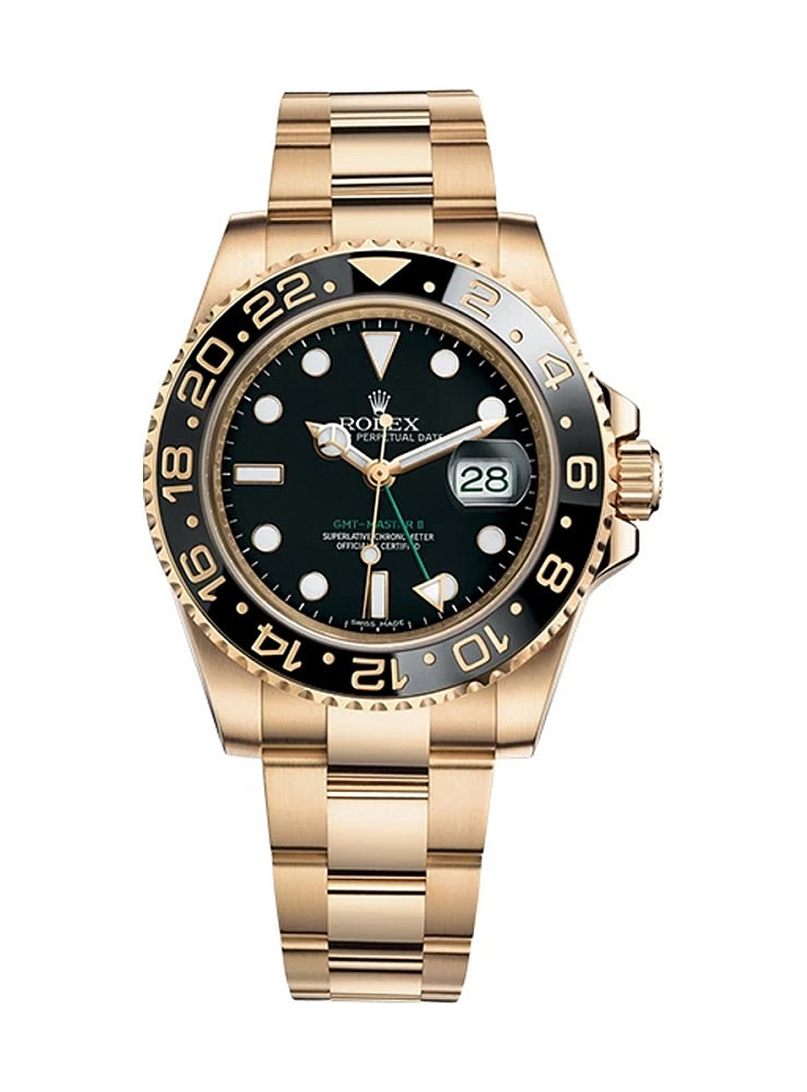 Black Dial Watch-Gold-40MM
