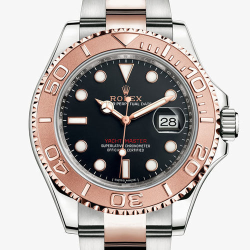 Black Dial Watch - Gold-40MM