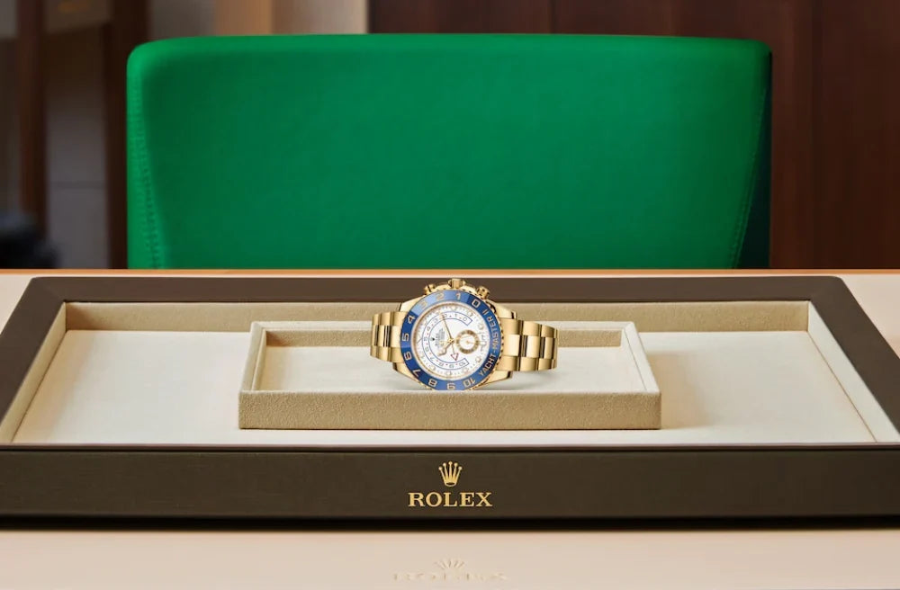 White Dial Watch - Gold-44MM