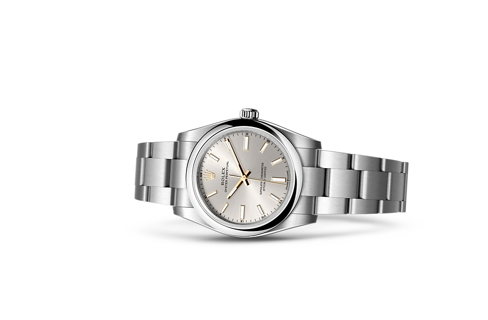 Silver Dial Watch-Silver-34MM