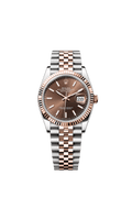 Dark Brown Dial Watch - Gold Bracelet - 36mm