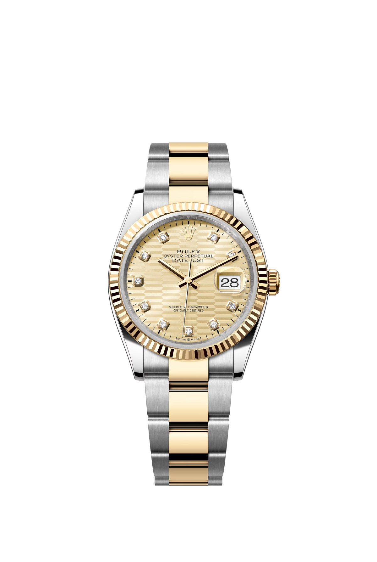 Gold dial watch - gold-36MM