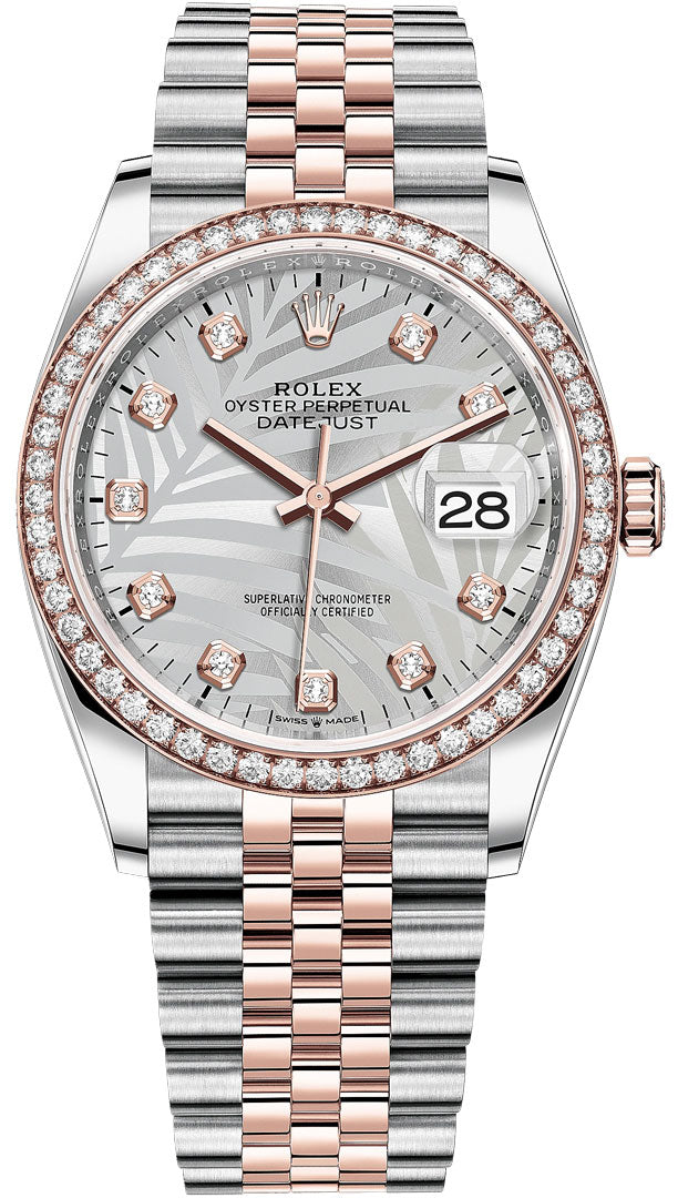 Silver Dial Watch - Gold-36MM