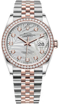 Silver Dial Watch - Gold-36MM