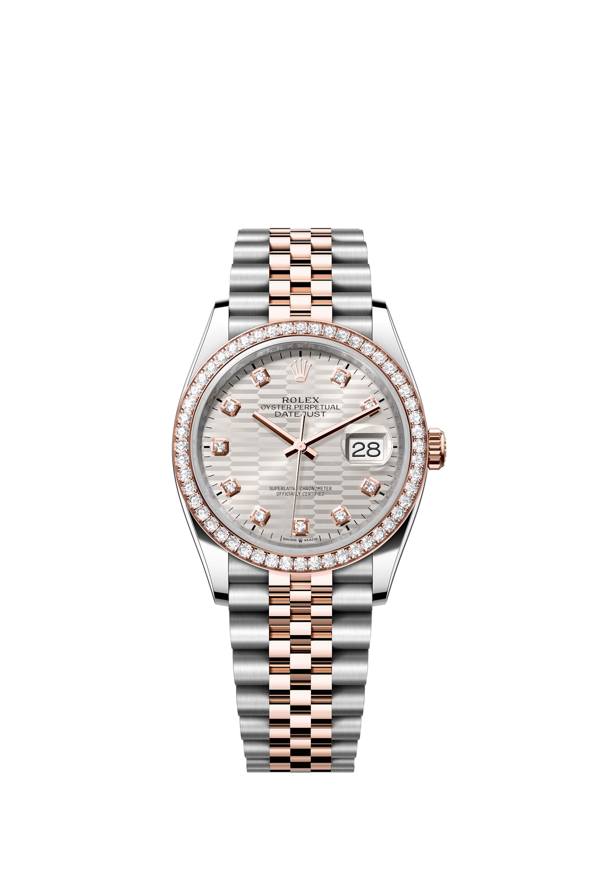 Silver Dial Watch - Gold-36MM