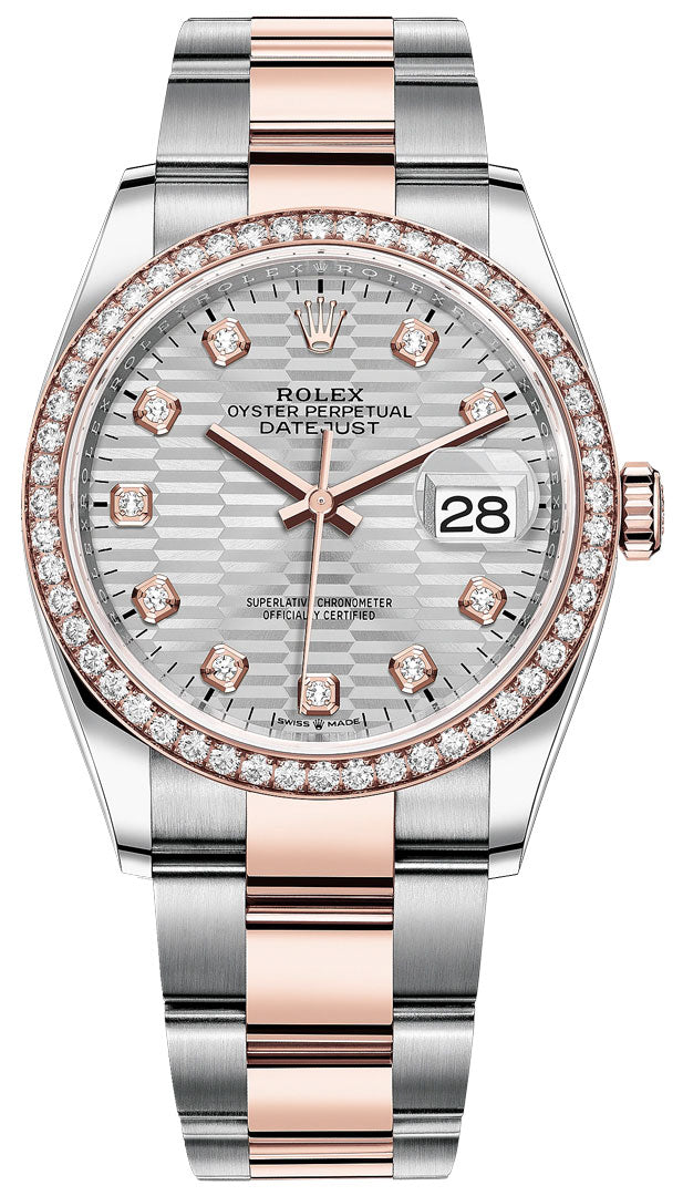 Silver Dial Watch - Gold-36MM