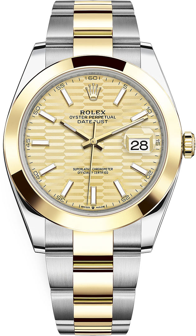 Gold dial watch - gold-41MM