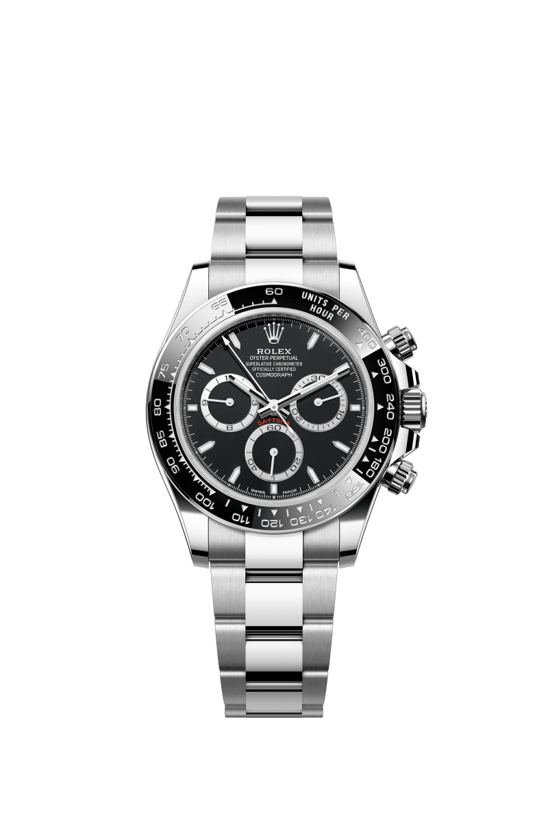 Black dial - Silver strap - 40MM