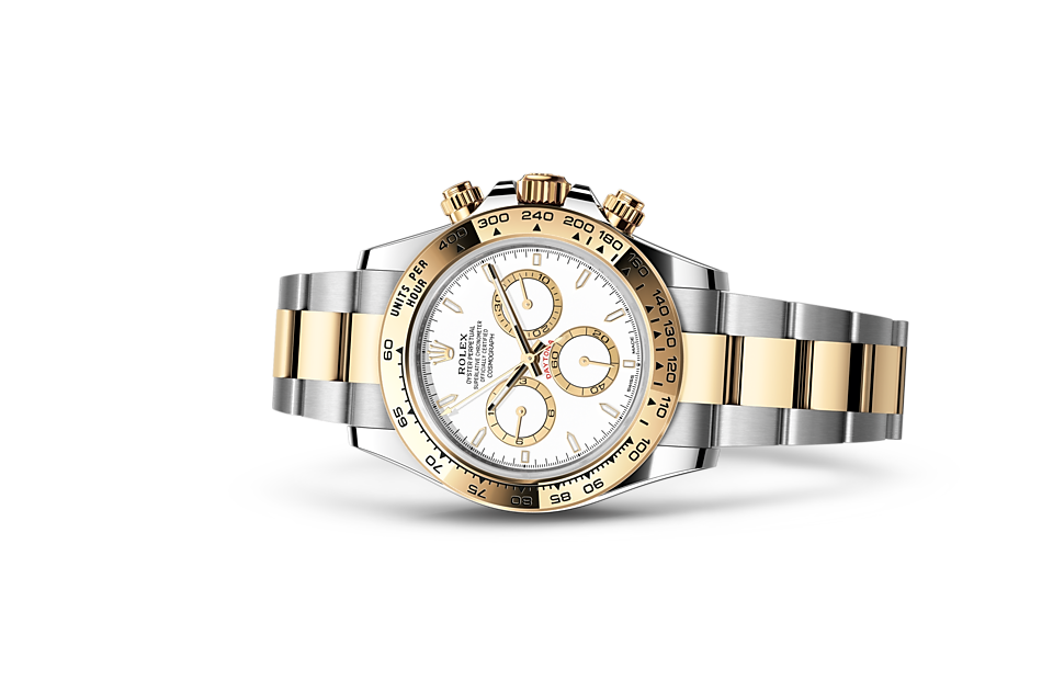 White dial - Gold strap - 40MM