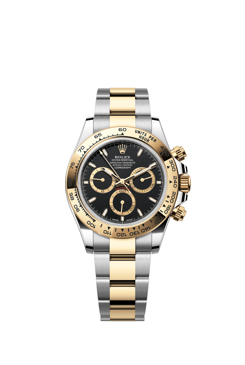 Black dial - Gold strap - 40MM