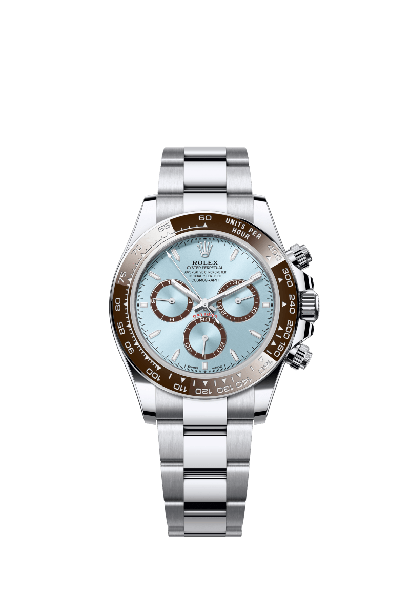 Lce blue dial - Silver strap - 40MM