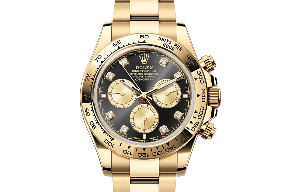 Black dial - Gold strap - 40MM