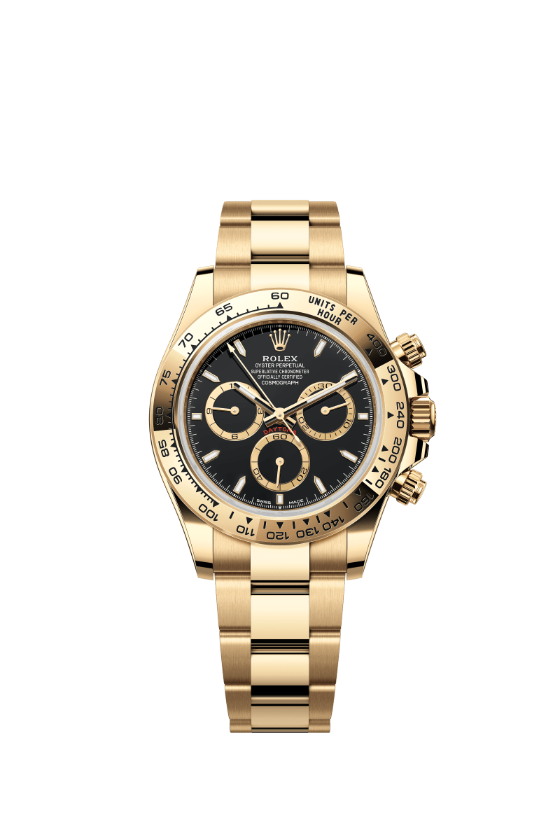 Black dial - Gold strap - 40MM