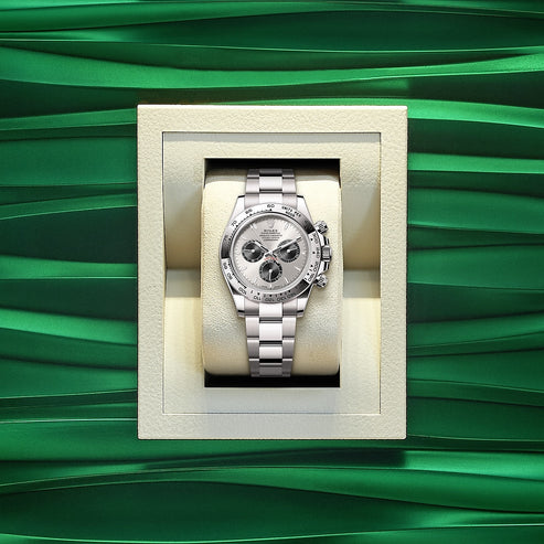 Stainless steel dial - Silver strap - 40MM