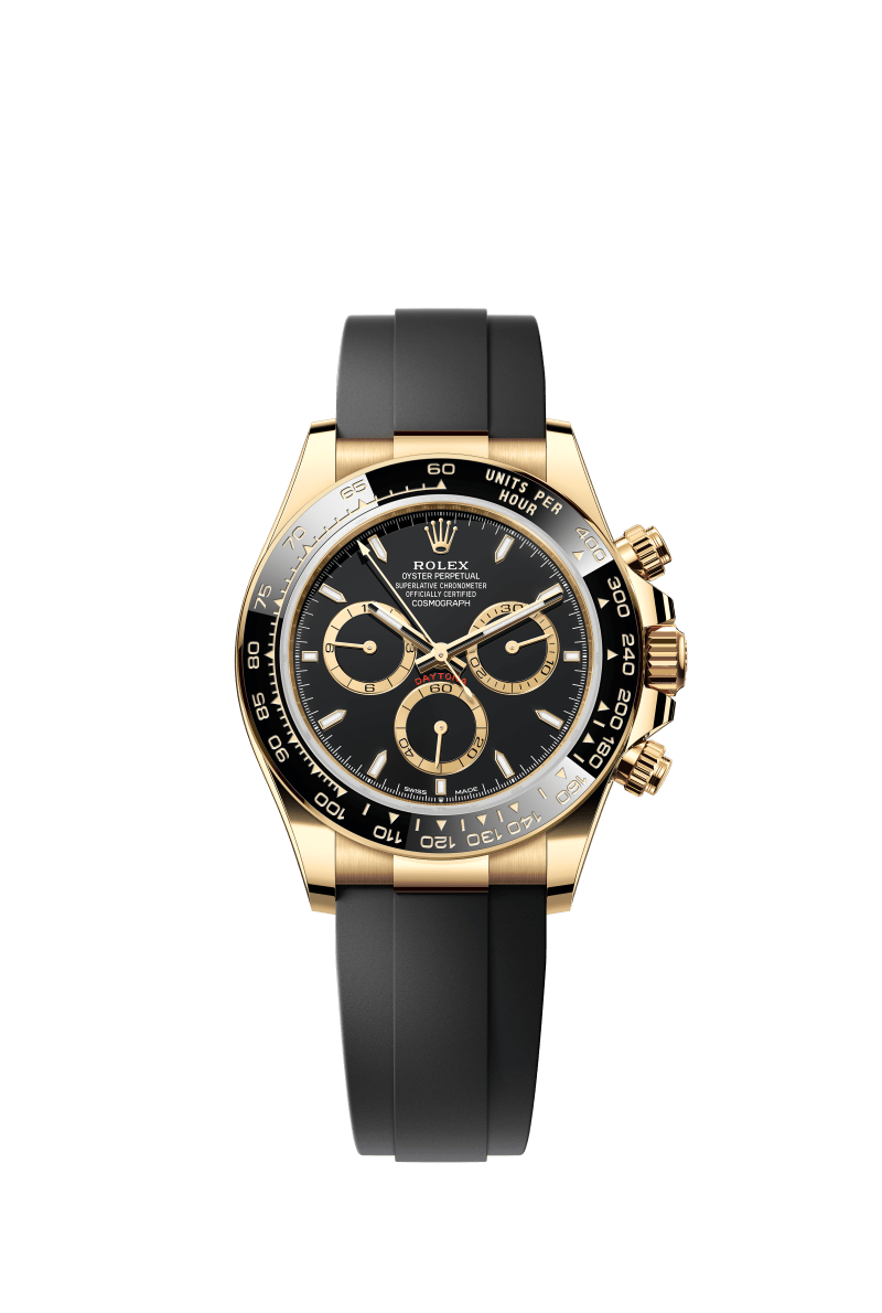 Black dial - Black strap - 40MM