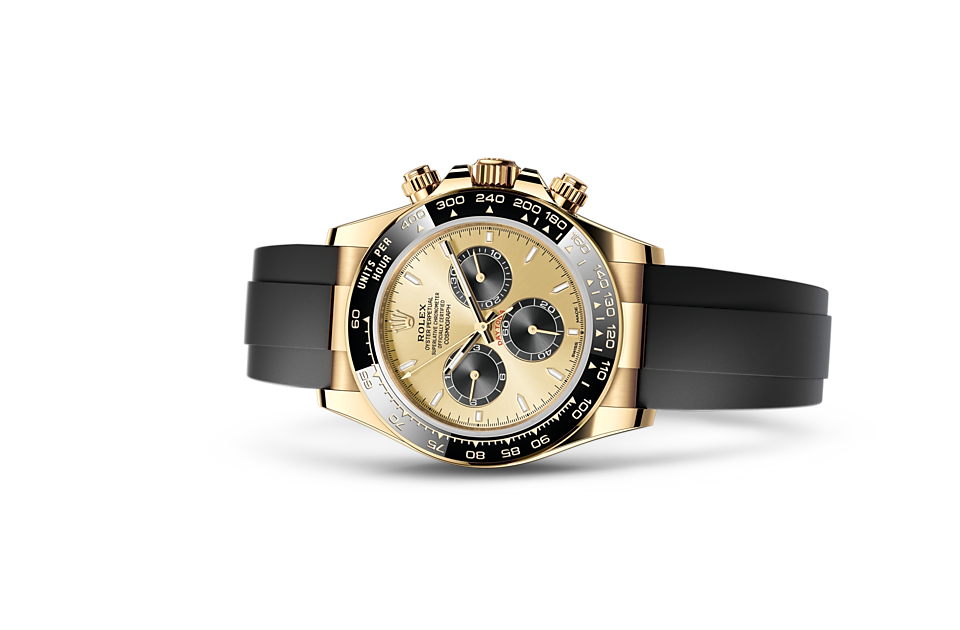 Gold dial - Black strap - 40MM