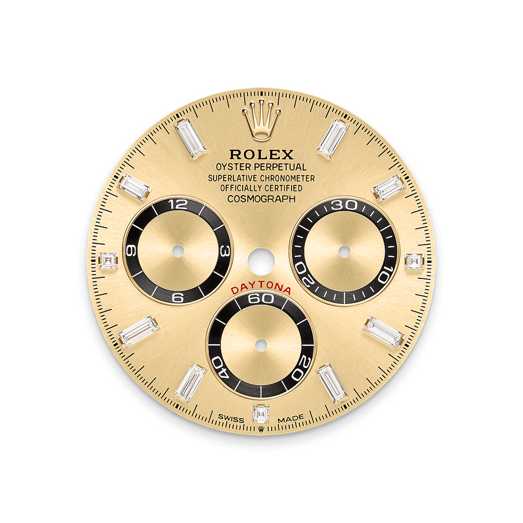 Gold dial - Black strap - 40MM