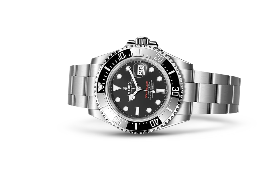 Black dial watch-Silver-43MM