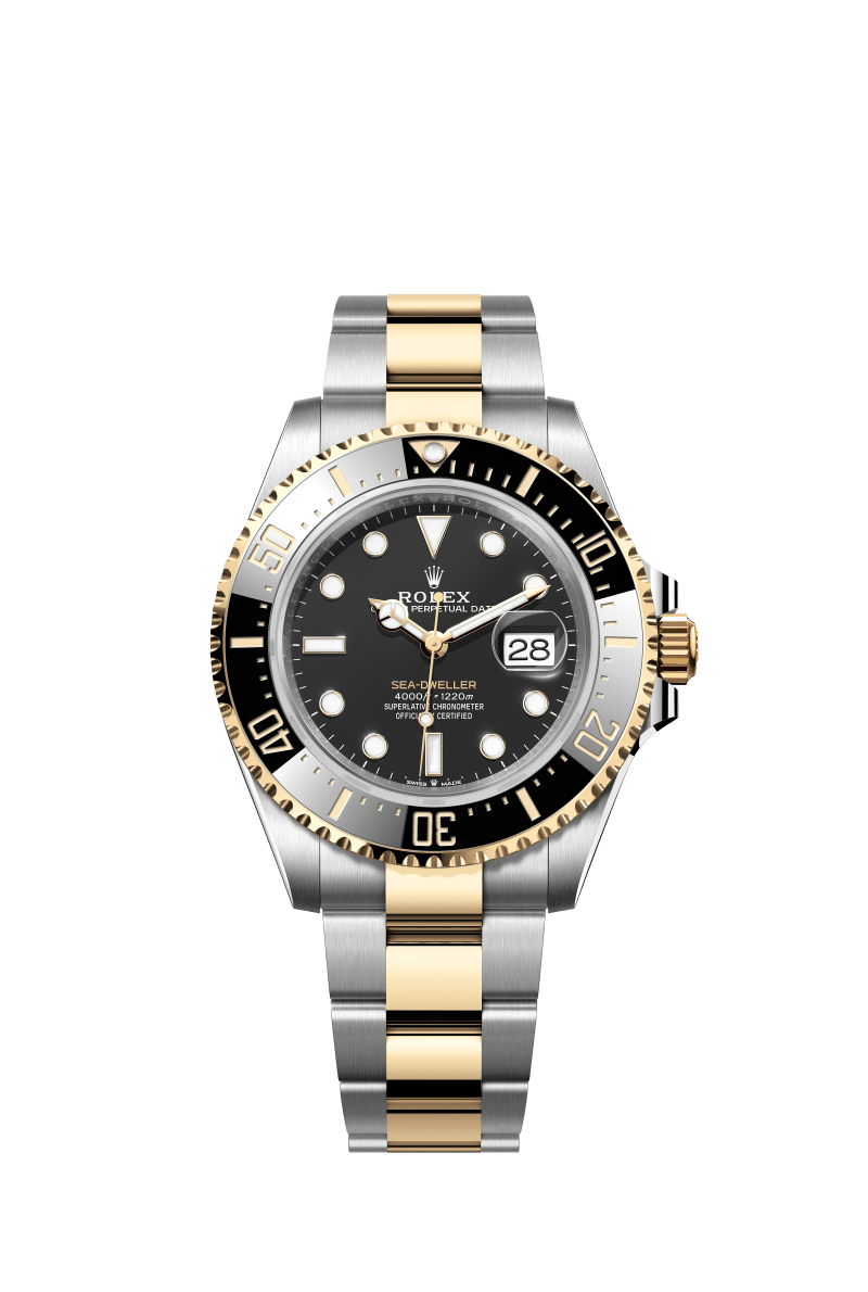 Black dial watch-gold-43MM