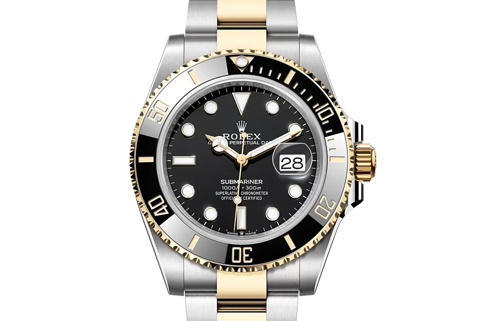 Black Dial Watch - Gold-40MM