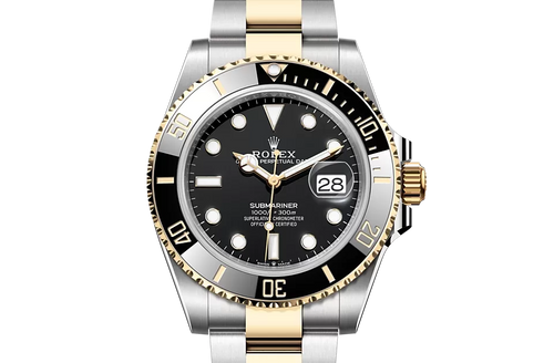 Black Dial Watch - Gold-40MM