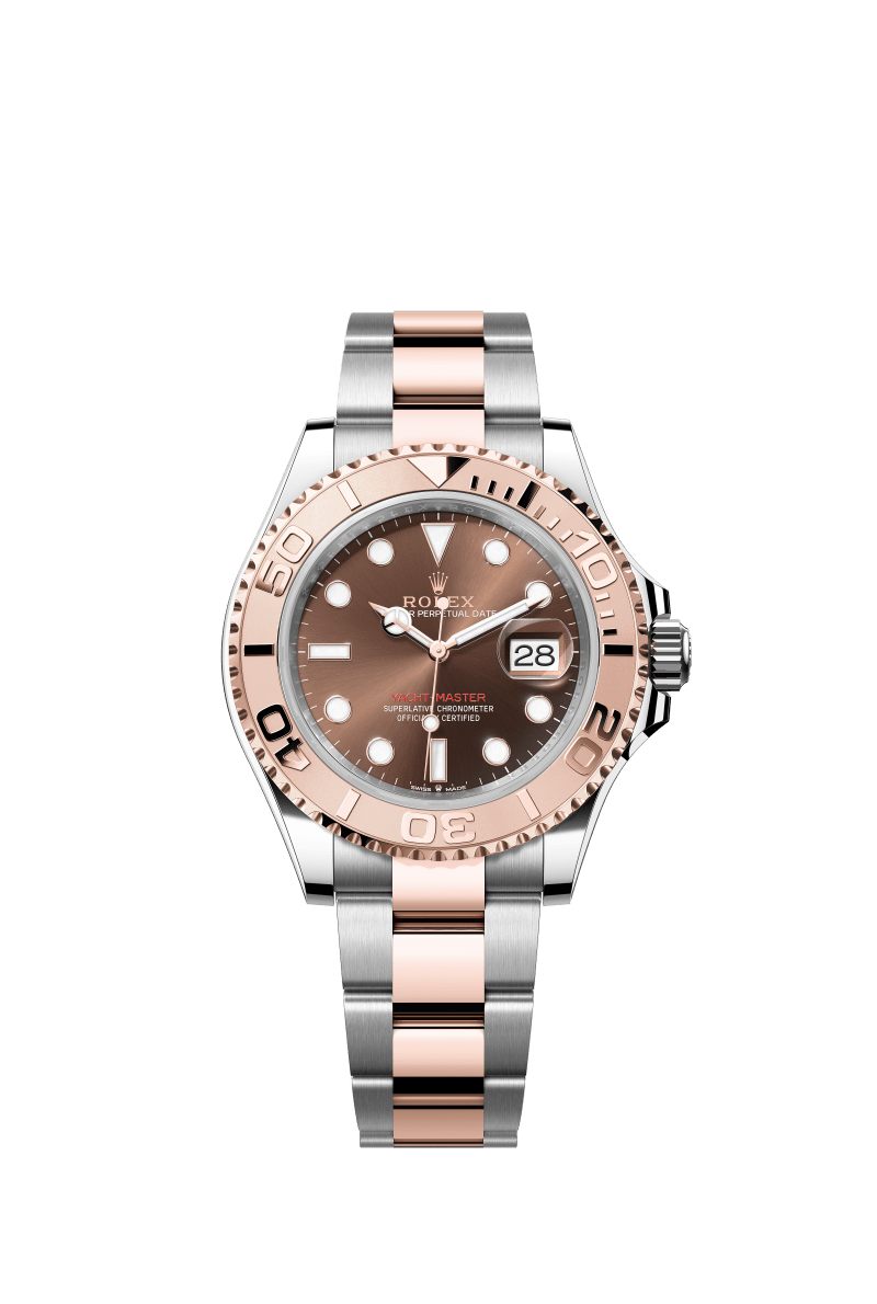 Chocolate Dial Watch - Gold-40MM