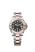 Black Dial Watch - Gold-337MM