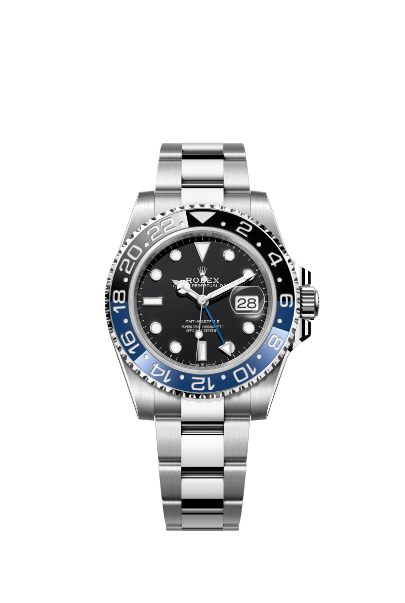 Black dial watch-Silver-40MM