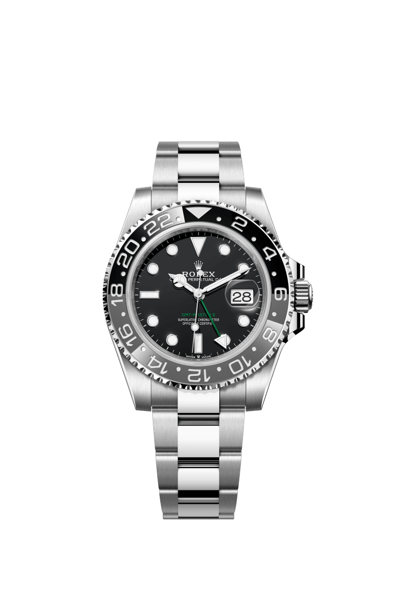 Black dial watch-Silver-40MM