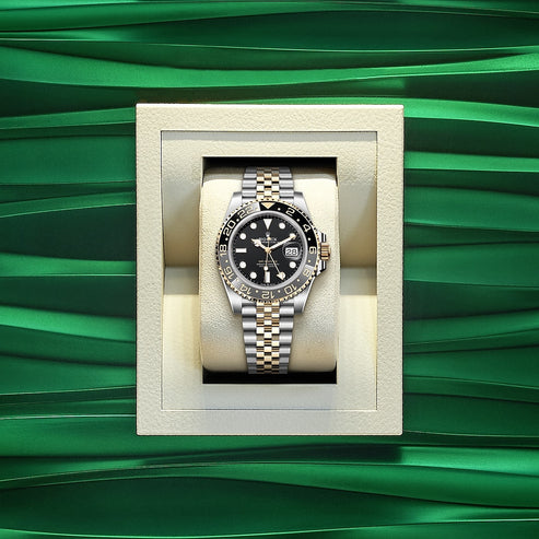 Black dial watch-gold-40MM