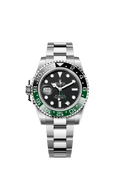 Black dial watch-Silver-40MM