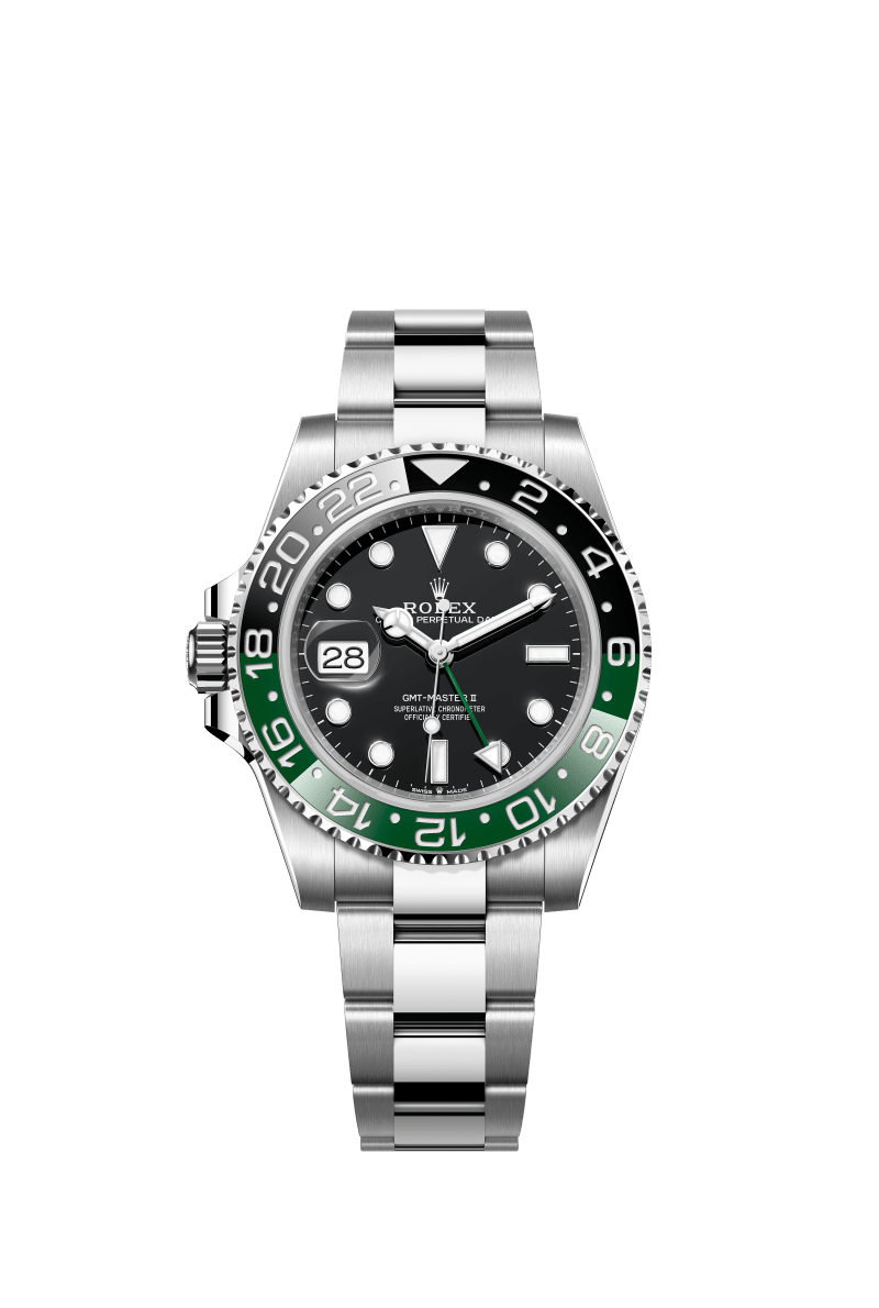 Black dial watch-Silver-40MM