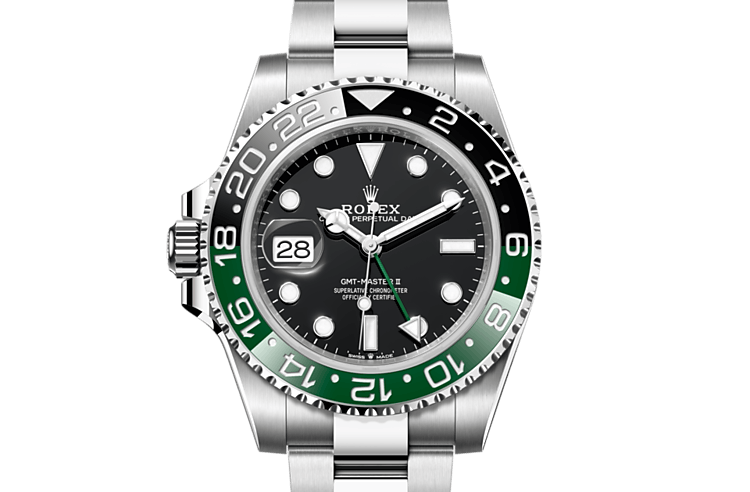 Black dial watch-Silver-40MM