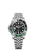 Black dial watch-Silver-40MM