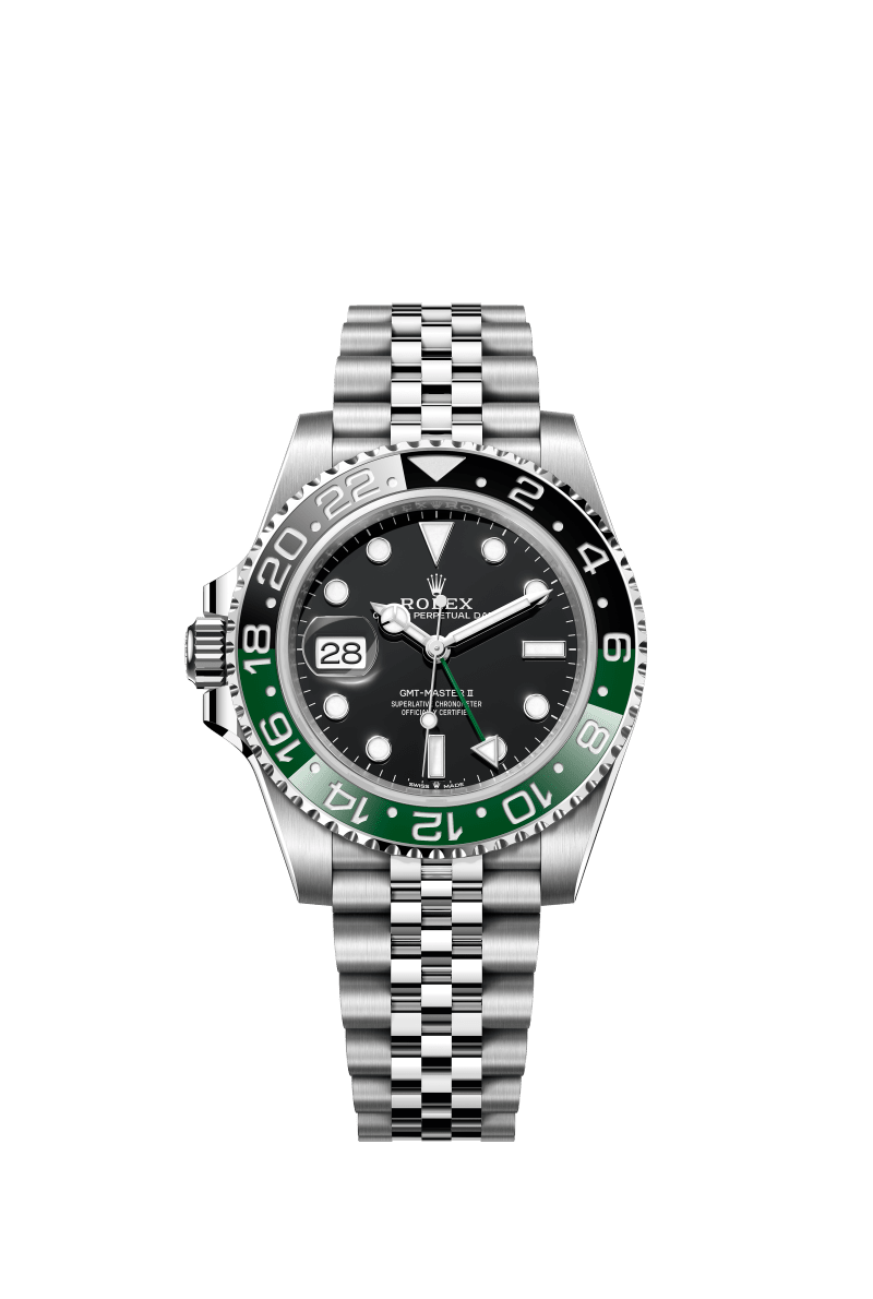 Black dial watch-Silver-40MM