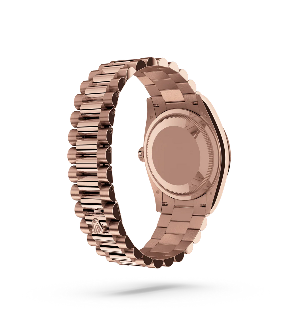White dial - Gold strap - 36mm