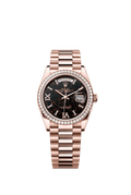 Black dial - Gold strap - 36 mm